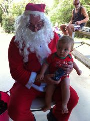 Santa with Bub