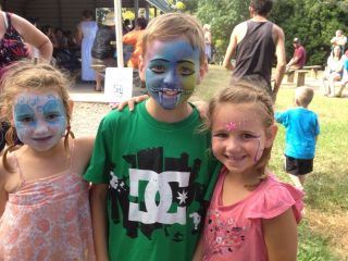 Kids Faces painted